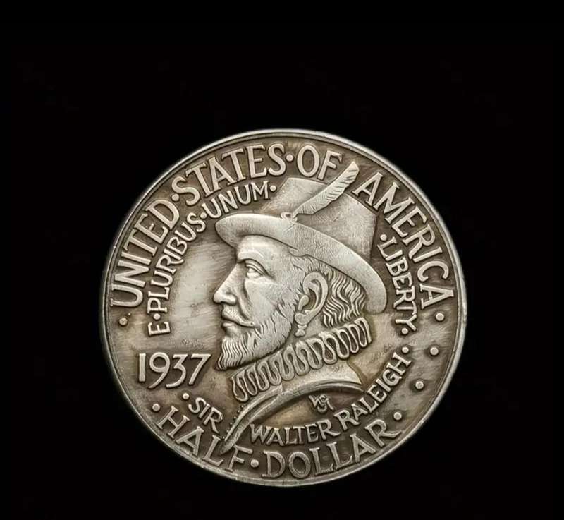 1937 Roanoke Commemorative Coin Highly Collectible "