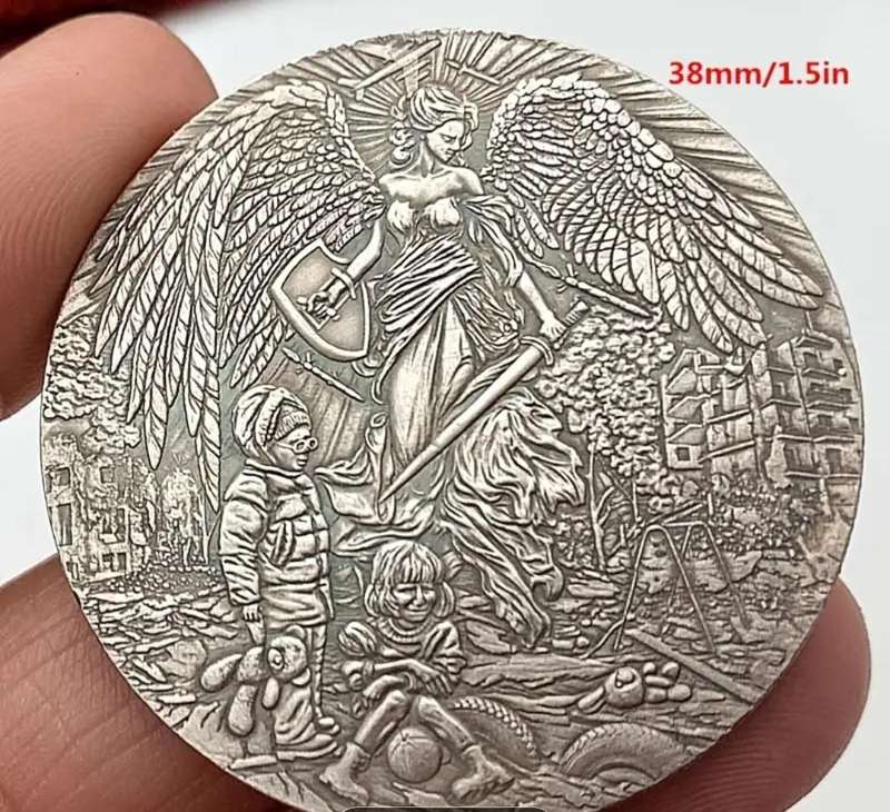 Angel Wings Commemorative Coin. ( 1 of 2 )