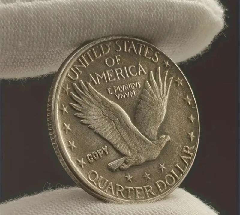 1923-S Standing Liberty Commemorative Coin.A