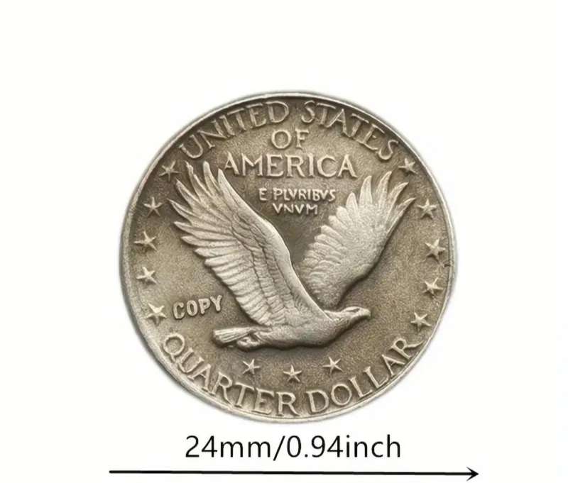 1923-S Standing Liberty Commemorative Coin.A
