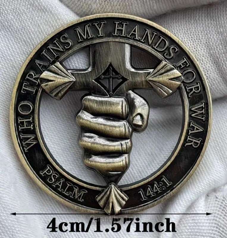 Hollow Fist "The Sword of The Spirit" Commemorative Coin in Capsule