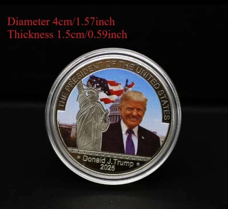 Donald J.Trump 47th President Commemorative Coin. New in Capsule. "$"