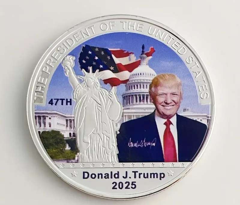 Donald J.Trump 47th President Commemorative Coin. New in Capsule. "$"