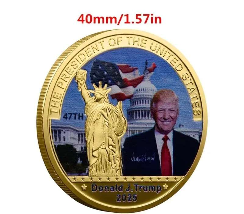Donald J. Trump 47th President Commemorative Coin. New in Capsule "G"