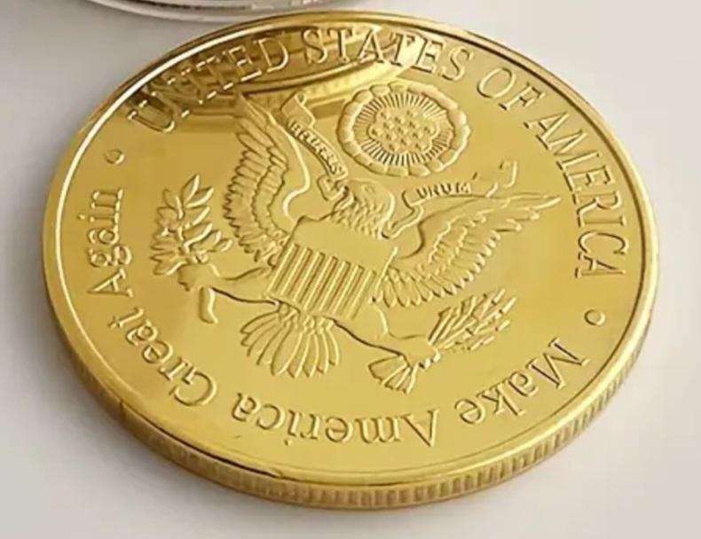 Donald J. Trump 47th President Commemorative Coin. New in Capsule "G"