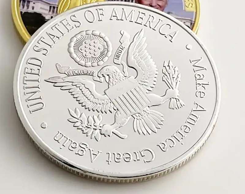Donald J. Trump 47th President Commemorative Coin. New in Capsule "$"