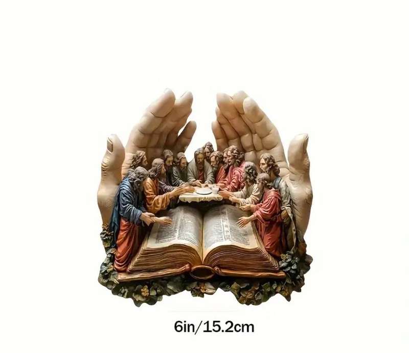 6 Inch "The Book of Shepherd's" Vinyl Religious Sticker 'Waterproof'