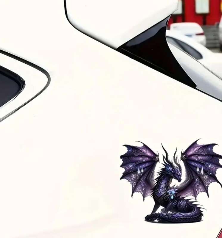 15,24cm Dark Dragon Vinyl Decal Sticker " Waterproof "