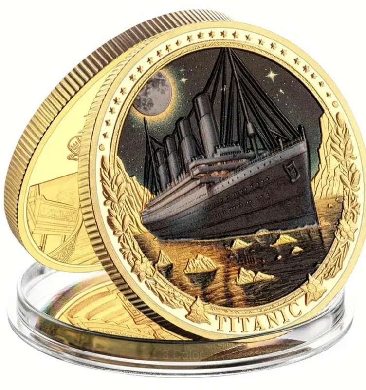Titanic A Unique Highly Collectible Commemorative Coin. New in Capsule.