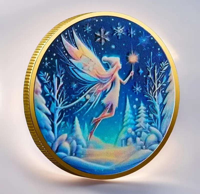 The Tooth Fairy Tooth Exchange Gold Plated Commemorative Coin Set. Full Set of 4 Difficult to get