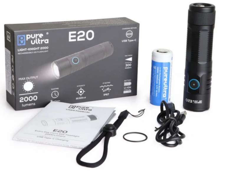 Pure Ultra E20 EDC Torch