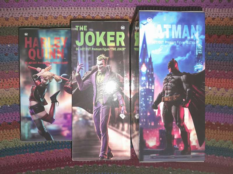 DC SEGA ACT/CUT figures, set of three