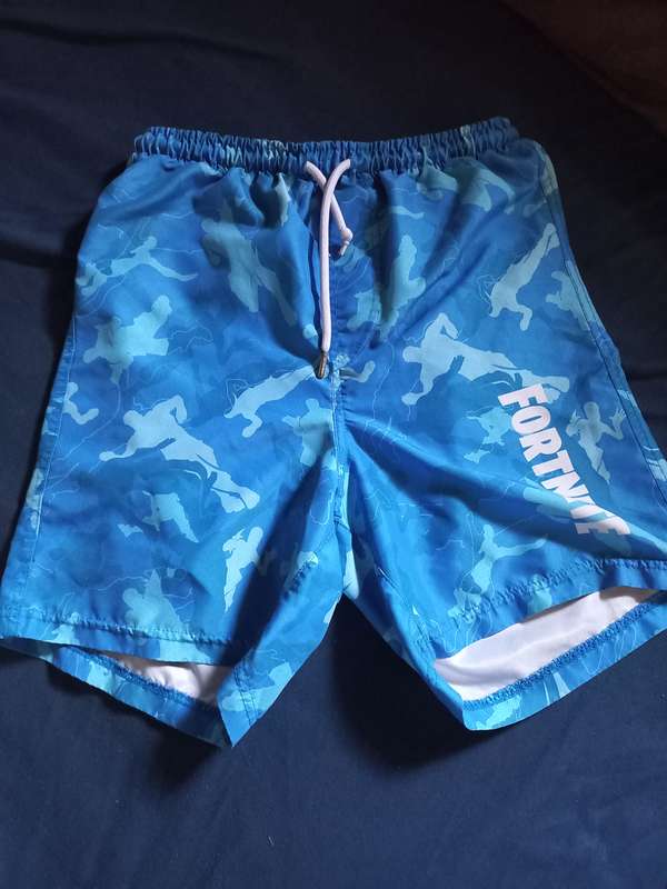 Fortnite Beach shorts for boys age 11 to 12