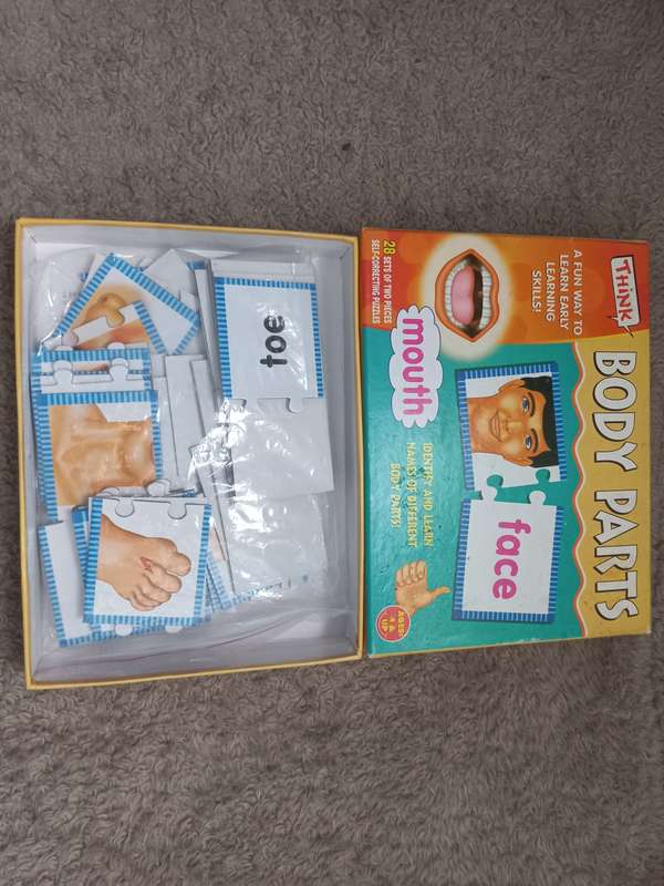 Lot of 4 educational puzzles