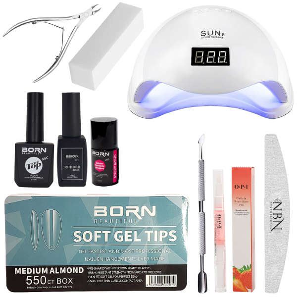 Gel-X Starter Set including 48W UV Lamp