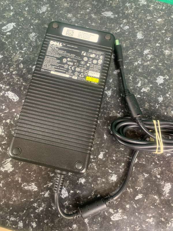 230W Big Pin Dell Laptop Ac Adapter / Charger, 19.5V 11.8A 9.0*6.2mm