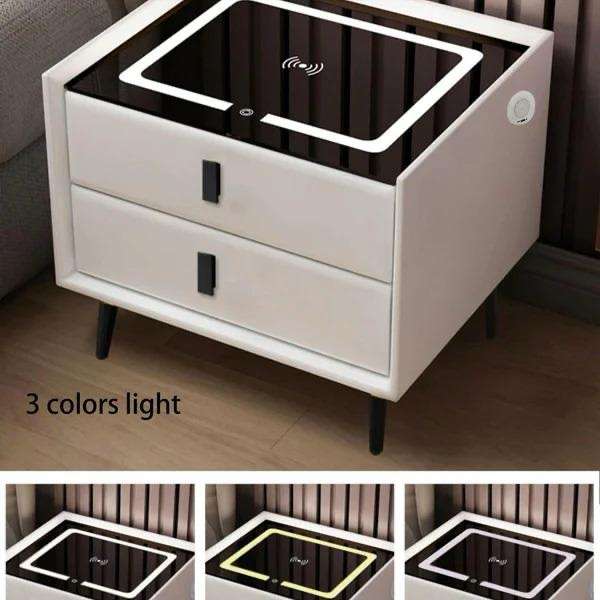 Modern Wireless Smart Bedside Table