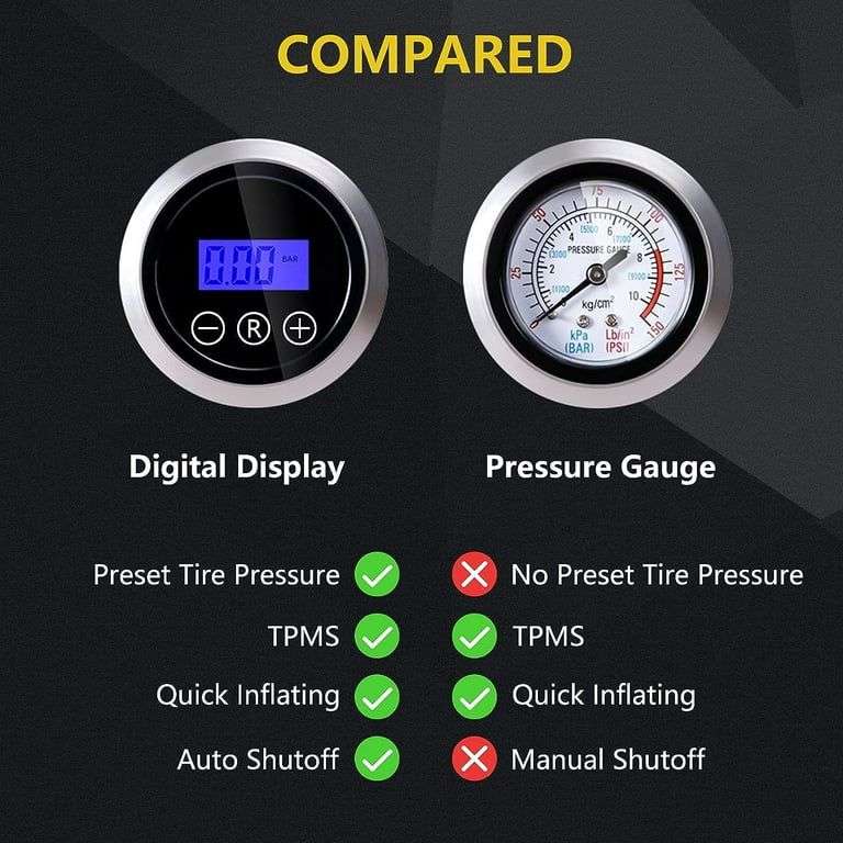 Digital AIR COMPRESSOR PORTABLE TYRE INFLATOR