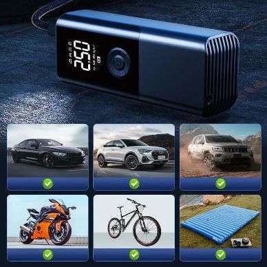 12V TYRE INFLATOR DIGITAL AIR  COMPRESS
