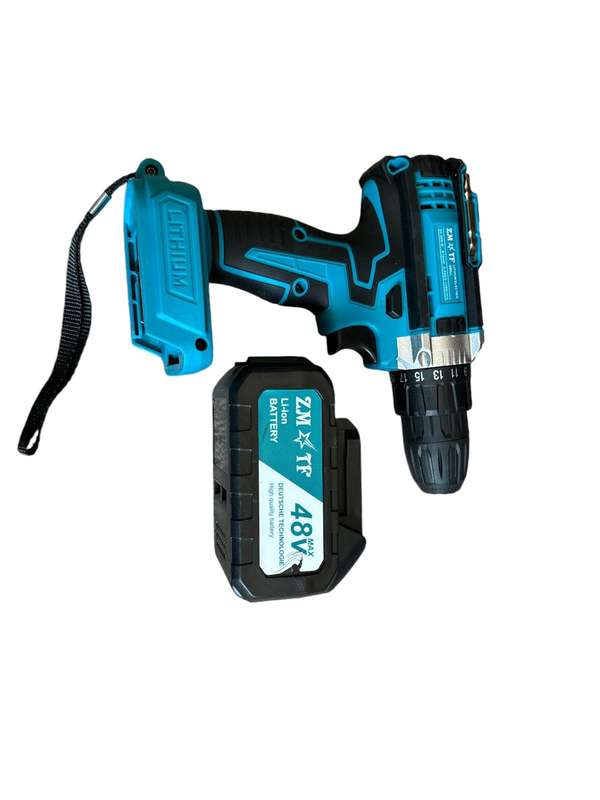 48V 3 in 1 Drill, Hot Air Gun and Heat Gun Combo - Cordless
