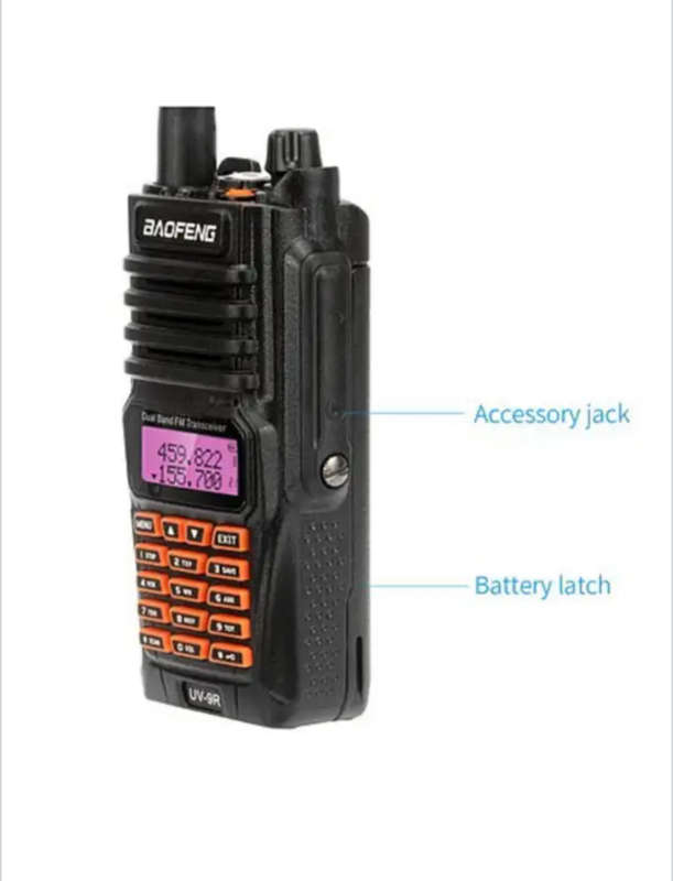 Waterproof Ham Radio 9R interphone UV-9R Walkie Talkie - 2 Pack