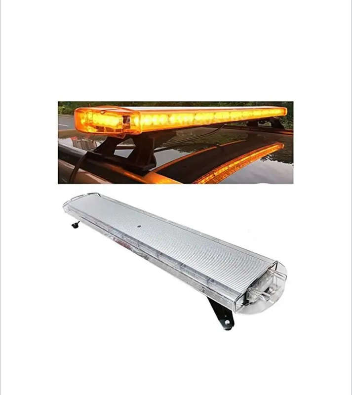 70cm Yellow Light Vehicle Roof Top Warning Strobe Flash Light