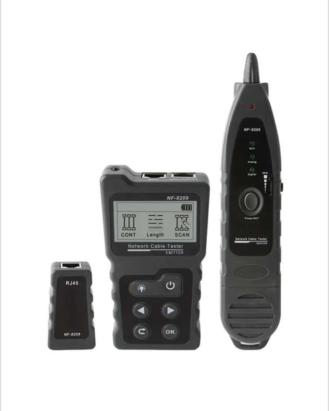 Multifunctional LCD Network Wire and Network Tester