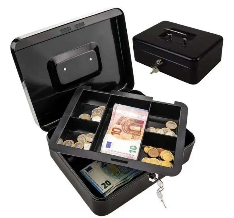 XF0729 Lockable Petty Cash Box 12