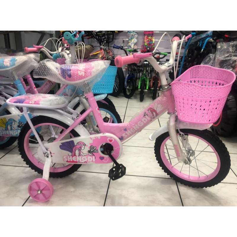 4 Wheels Nice Design Princess Children Bicycle