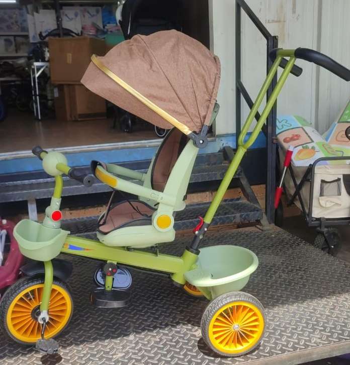 Baby Tricycle, Toddler Tricycle with Adjustable Parent Handle
