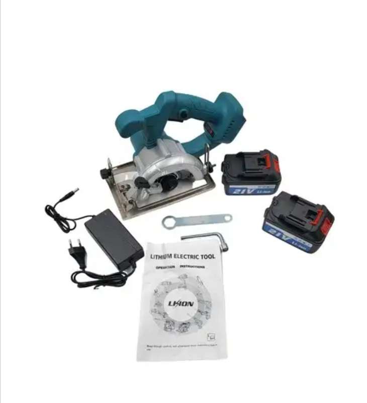 Cordless Circular Saw With Two Batteries