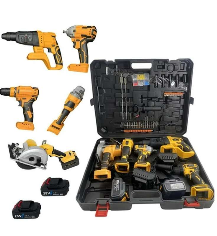 25V Multi-Function Power Tool Set - Chargeable Cordless Drill -JG20375126