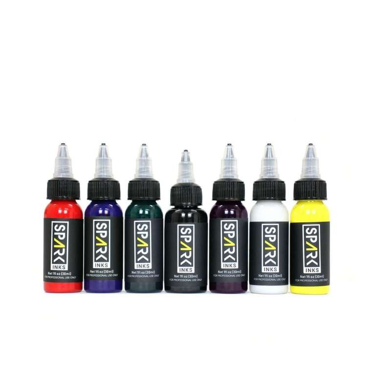 Professional Colorful Tattoo Ink - Set of 14 x 30ml