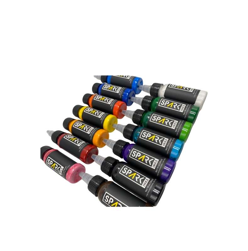 Professional Colorful Tattoo Ink - Set of 14 x 30ml