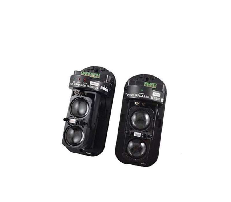 2x Double Beams Infrared radiation Alarm