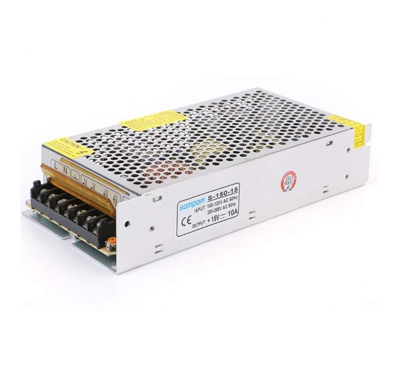 12V 15A Power Supply Switch- Silver