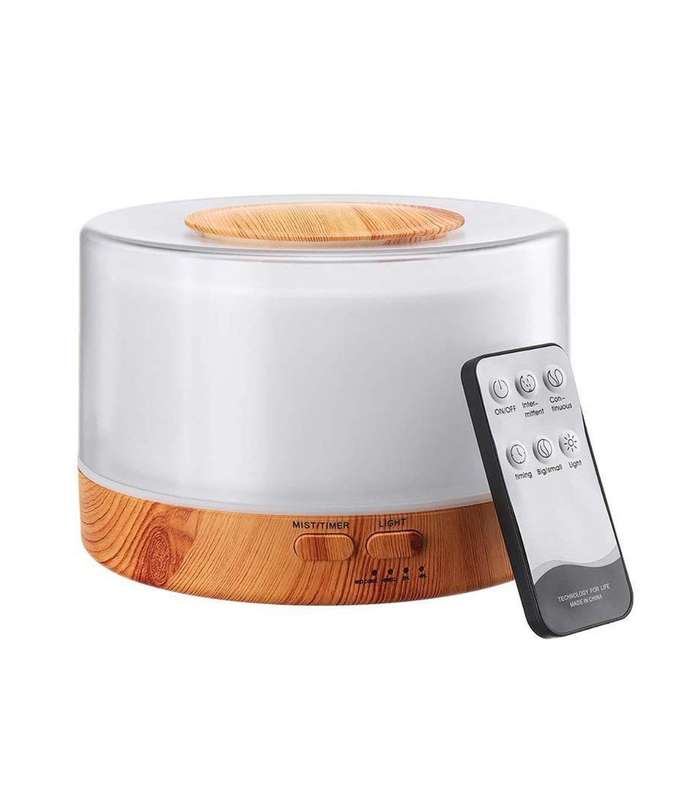 500ml Humidifier Aromatherapy Essential Oil Diffuser With 7 Color Changing