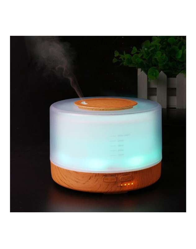 500ml Humidifier Aromatherapy Essential Oil Diffuser With 7 Color Changing