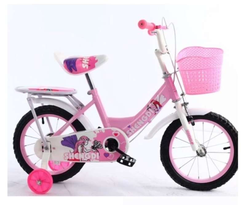 4 Wheels Nice Design Princess Children Bicycle
