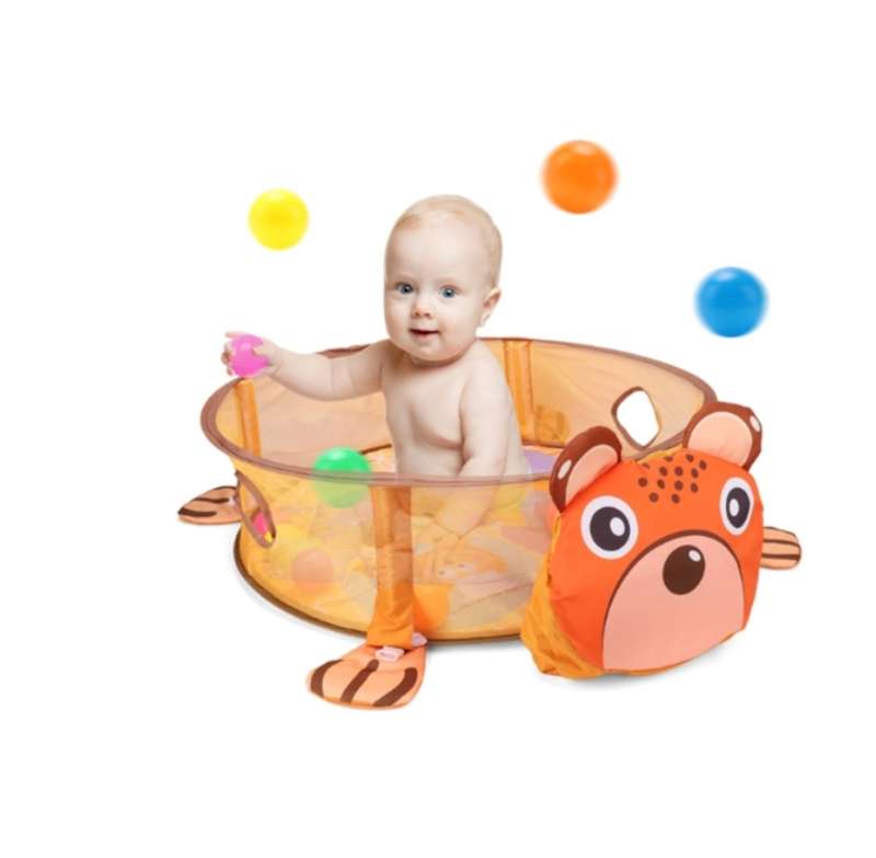 Bear Multifunctional 3-in-1 Baby Activity Play Mat Gym & Ball Pit