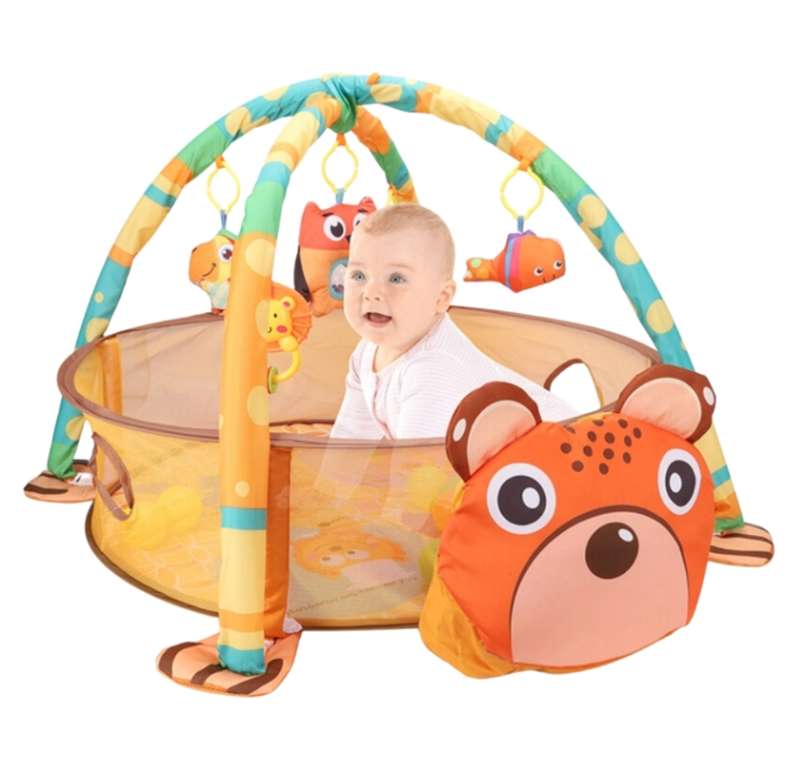 Bear Multifunctional 3-in-1 Baby Activity Play Mat Gym & Ball Pit