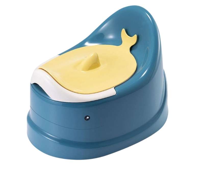 Non-Slip Oval Bottom Potty Training Toilet