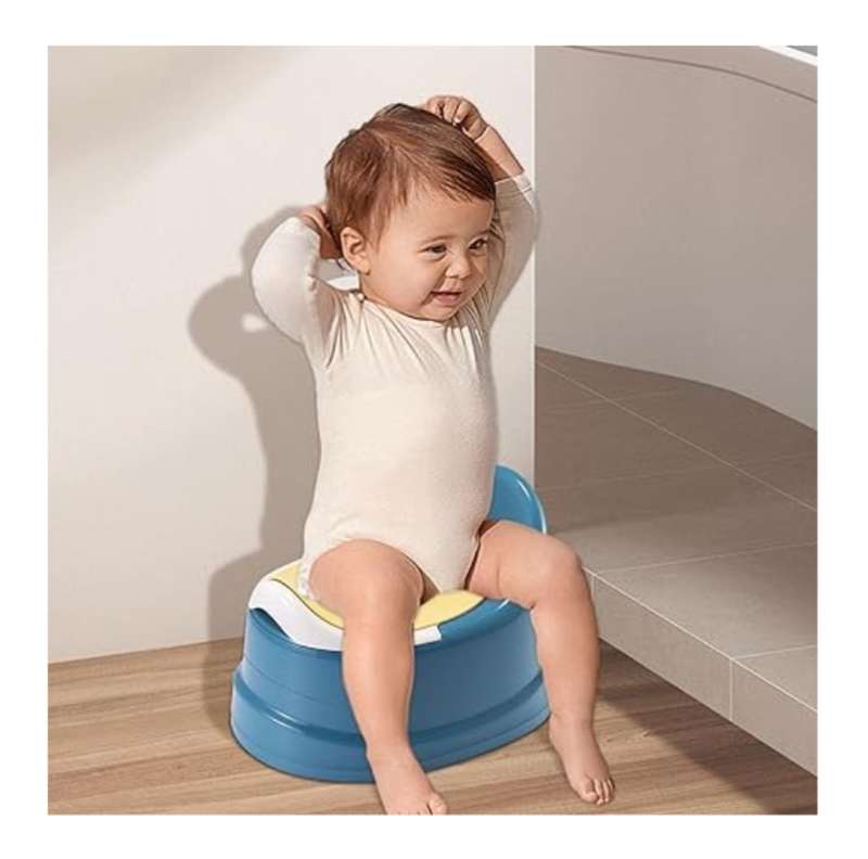 Non-Slip Oval Bottom Potty Training Toilet