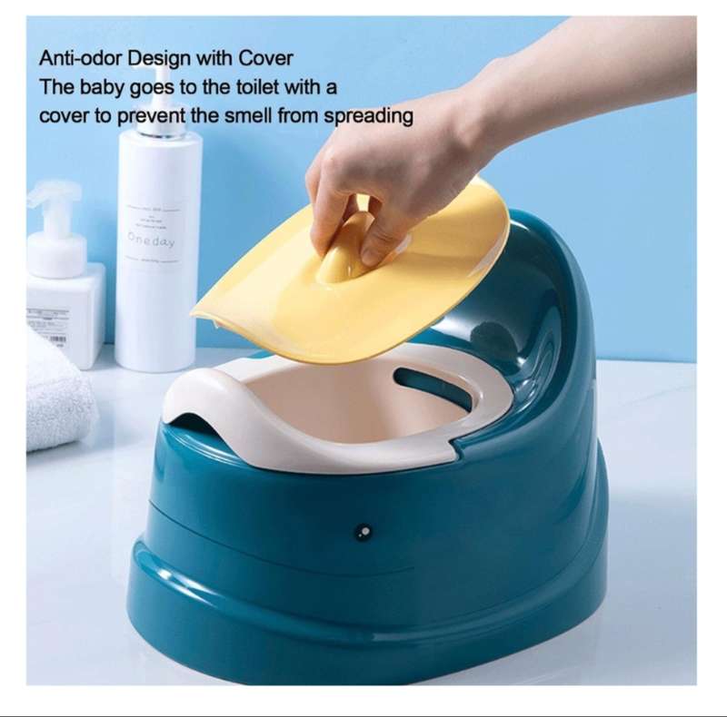 Non-Slip Oval Bottom Potty Training Toilet