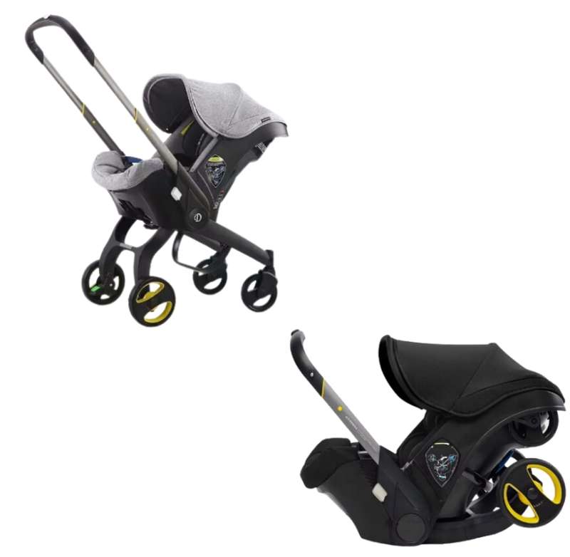 Baby Stroller 4in1 With Car Seat Bassinet Folding Baby Carriage Pram