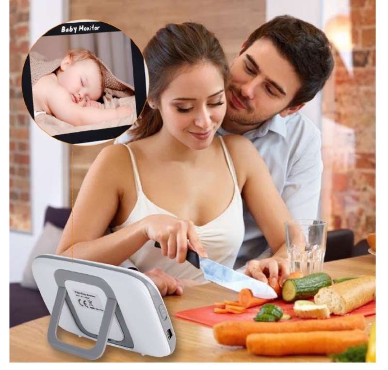 Rechargeable LCD Digital Screen Baby Monitor