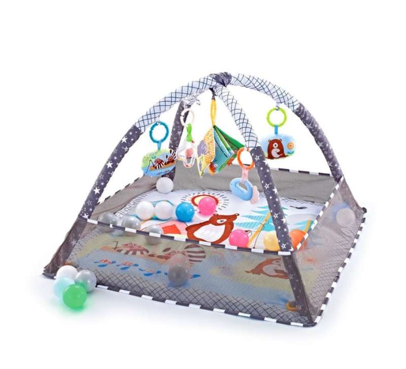 Tummy Time Activity Gym And Foldable Play Mat