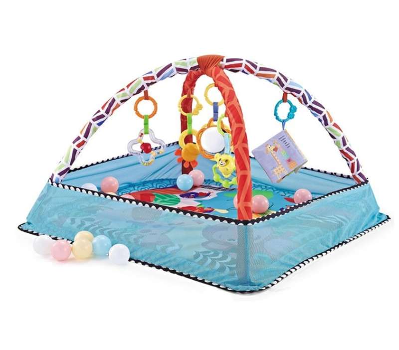 Tummy Time Activity Gym And Foldable Play Mat
