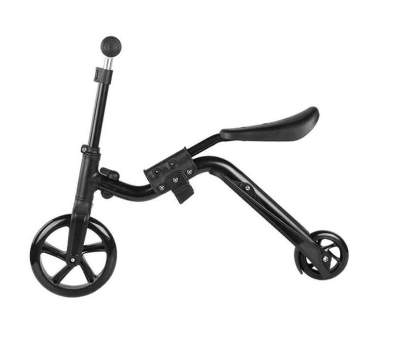 2-In-1 Kids Adjustable Kick Scooter Skateboard Walker Balance Bike