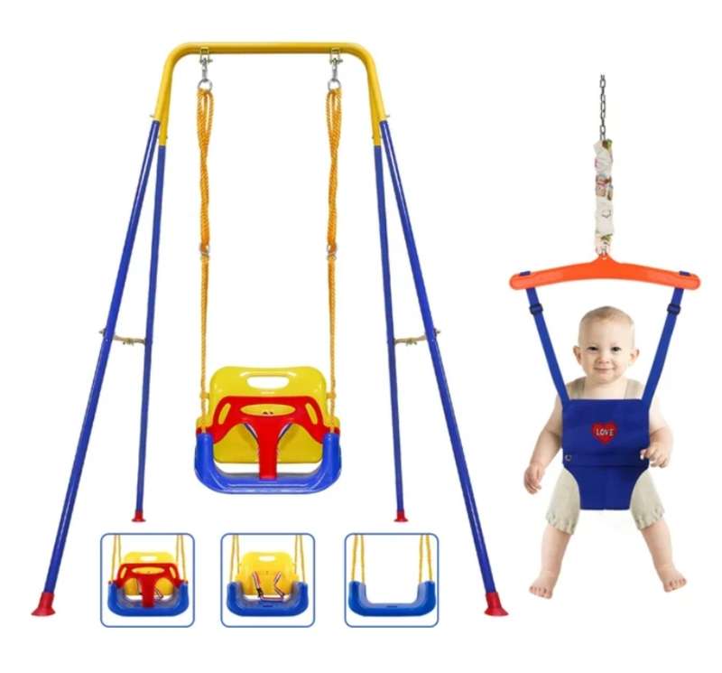 3-in-1 Swing Set Baby Jumper and Bouncers for Toddler